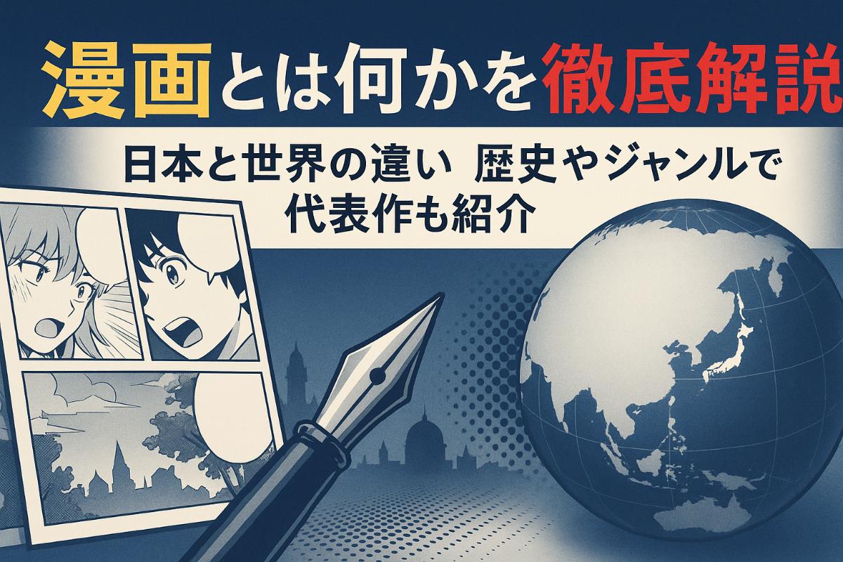 漫画とは何かを歴史やジャンルで徹底解説日本と世界の違いと代表作も紹介