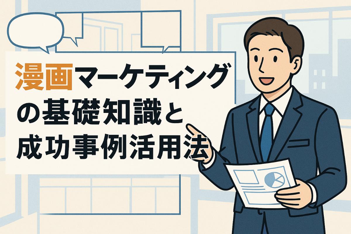 漫画マーケティングの基礎知識と成功事例活用法|費用対効果と会社選びのポイントも解説