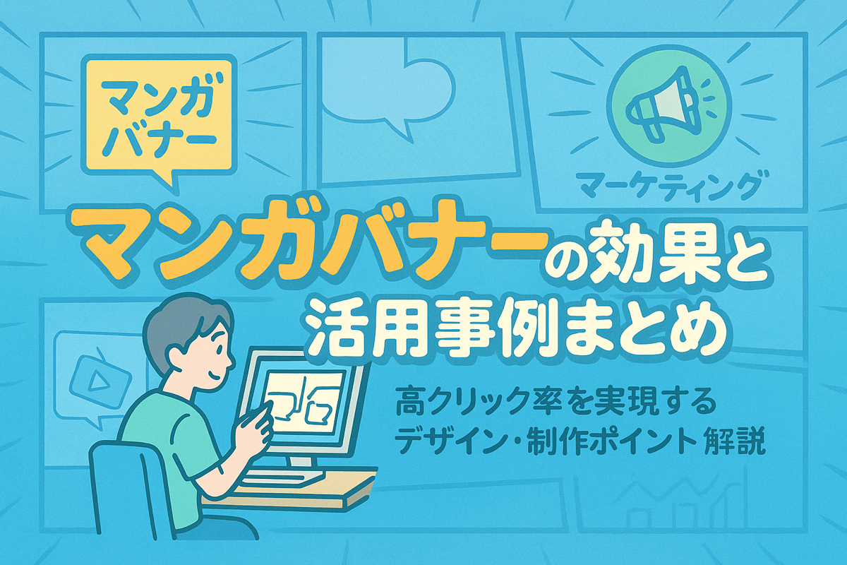 マンガバナーの効果と活用事例まとめ|高クリック率を実現するデザイン・制作ポイント解説