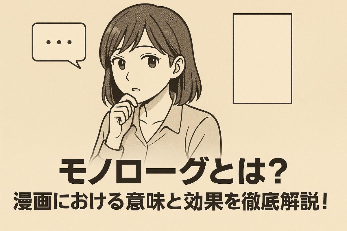 モノローグとは漫画における意味と効果を徹底解説｜セリフやナレーションとの違いや書き方のコツも紹介