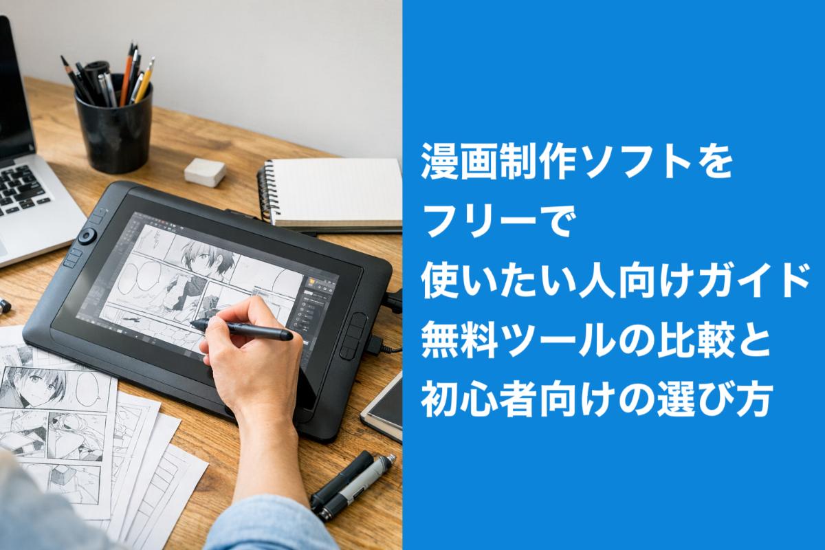 漫画制作ソフトをフリーで使いたい人向けガイド・無料ツールの比較と 