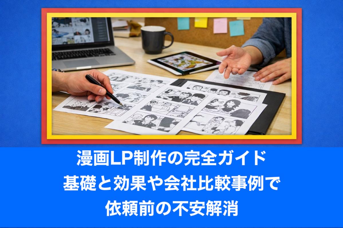 漫画LP制作の完全ガイド基礎と効果や会社比較事例で依頼前の不安解消