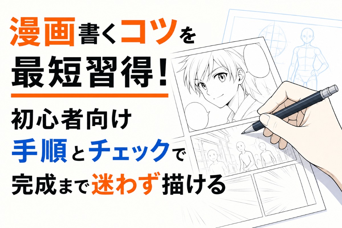 漫画書くコツを最短習得！初心者向け手順とチェックで完成まで迷わず描ける