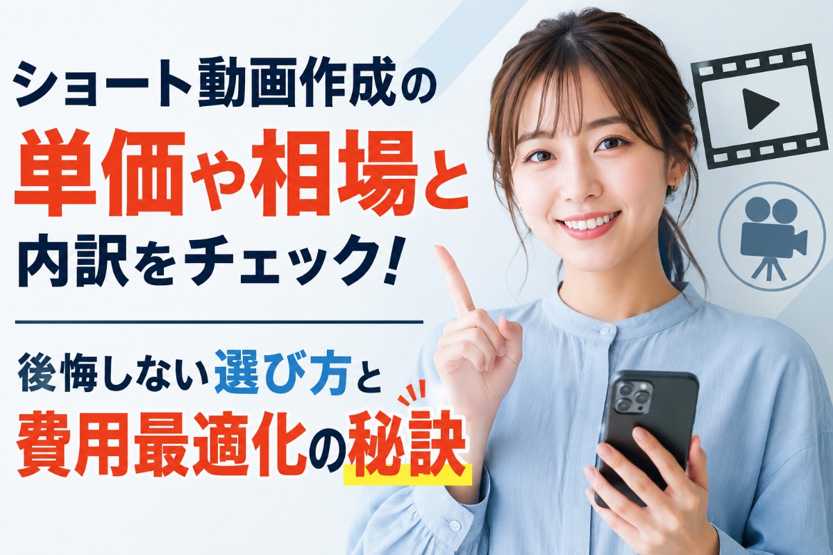 ショート動画作成の単価や相場と内訳をチェック！後悔しない選び方と費用最適化の秘訣