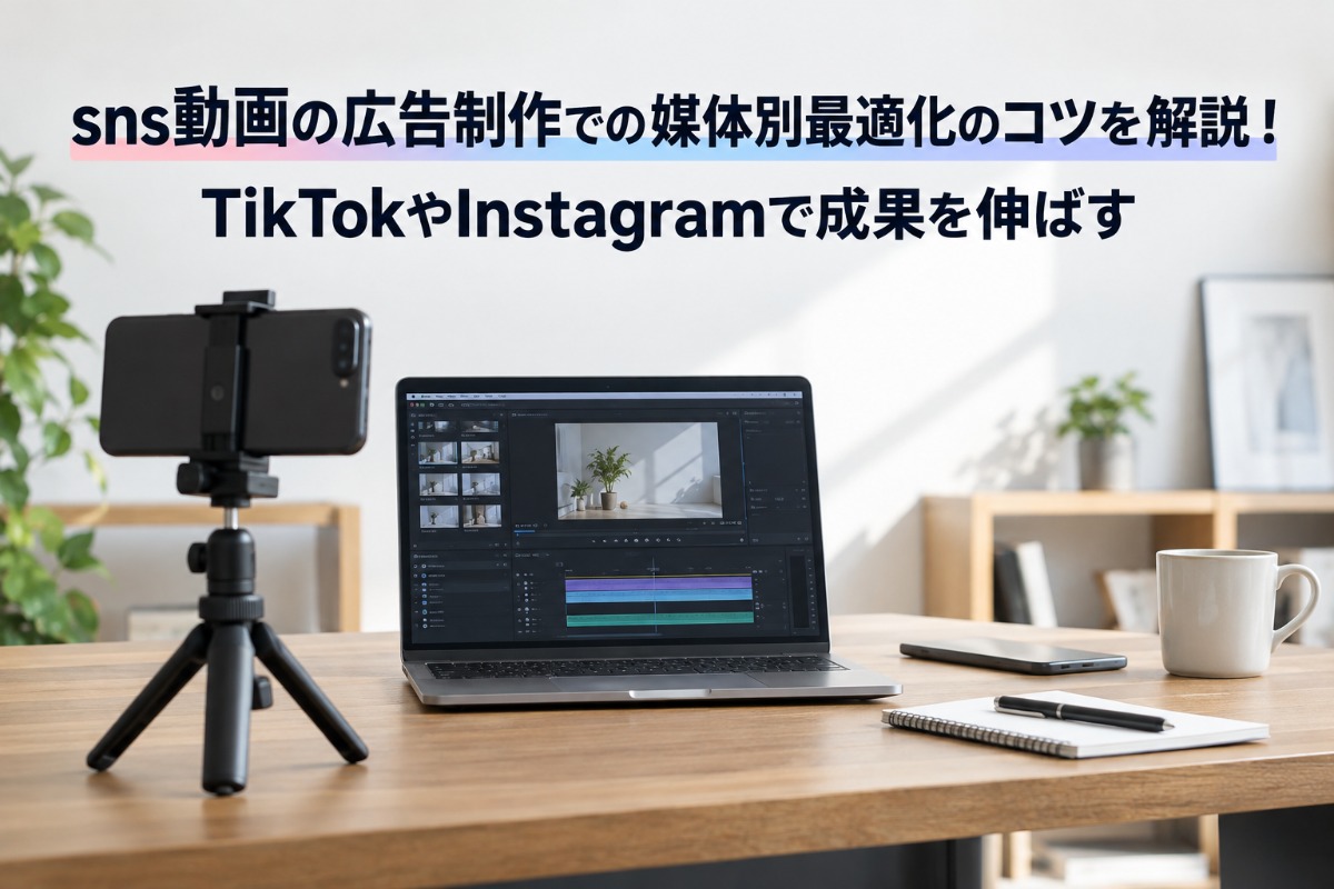sns動画の広告制作での媒体別最適化のコツを解説！TikTokやInstagramで成果を伸ばす